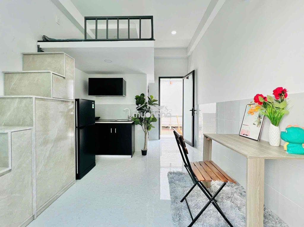 Cho thuê phòng duplex ban công full nội thất ngay trịnh đình thảo - 4