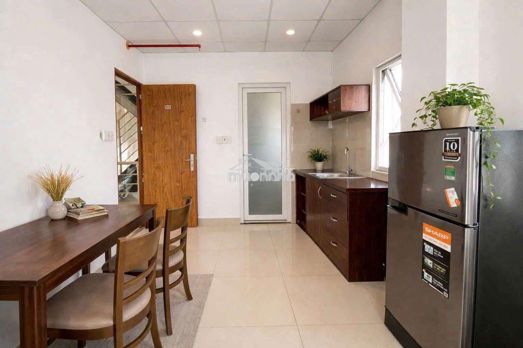 🏡Gần cầu ông lãnh bến vân đồn q4📍căn hộ 1 phòng ngủ 40m2 bancong - 4