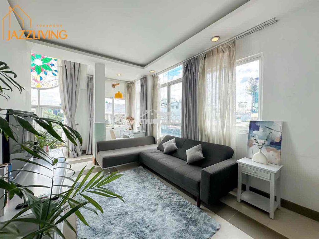 🔥 Cho thuê 1pn 2pn hai bà trưng, q3 ( gần cv lê văn tám) hầm xe, tmáy - 2