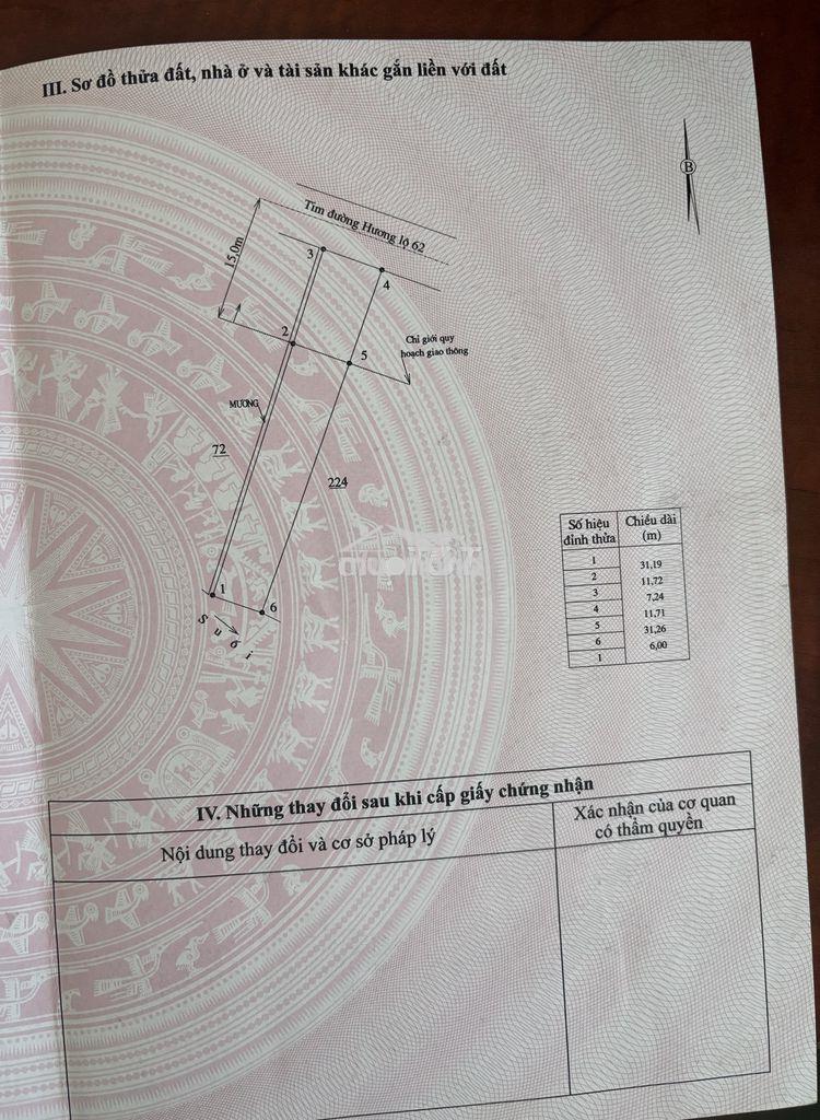 Bán đất mặt tiền hương lộ 62 diên tân, diên khánh, khánh hoà - 3