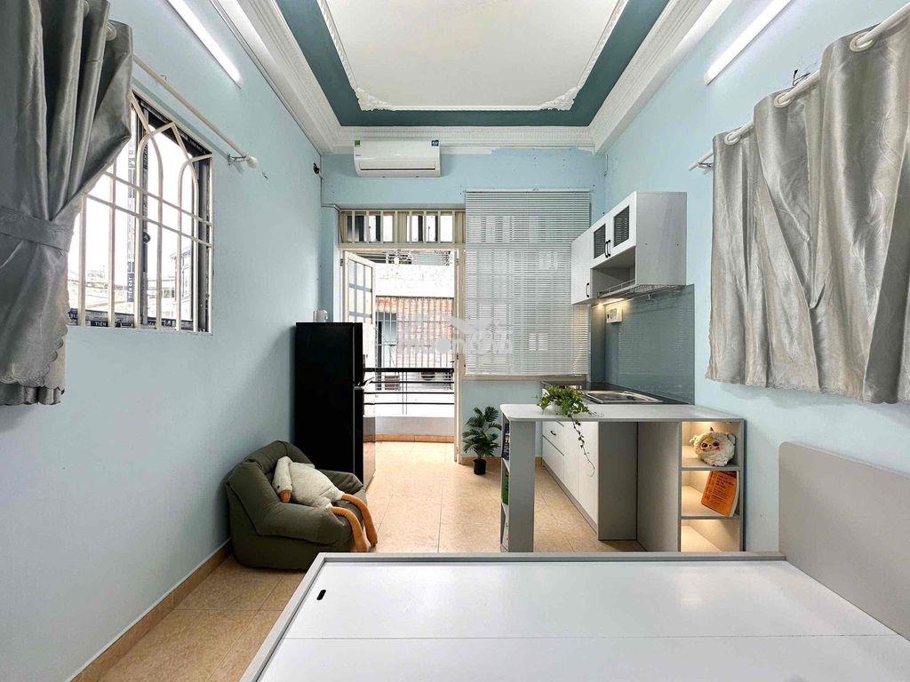 Phòng studio cửa sổ - ban công full nt - 3