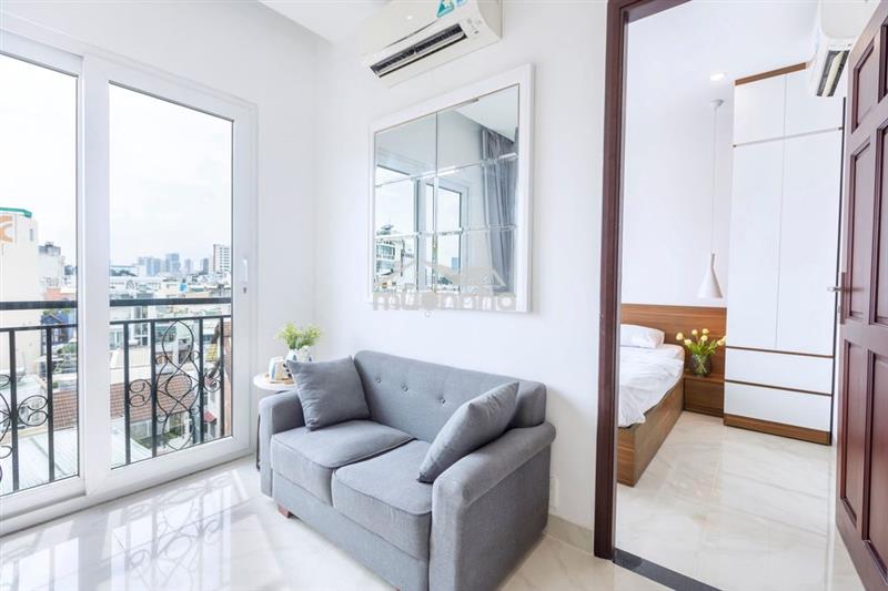 Cho thuê căn hộ 2 phòng ngủ trung tâm quận 1