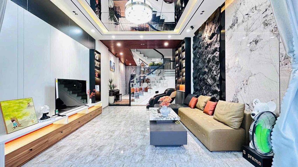 Nhà đẹp 3 tầng mặt tiền nguyễn huy tự - hoà minh - 3