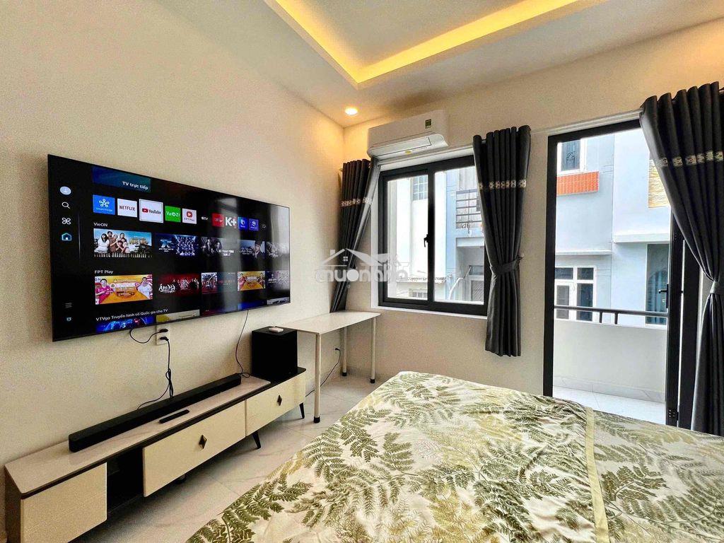 Cho thuê căn hộ mới 100%_hoàng sa quận 3_full nt đẹp - 2