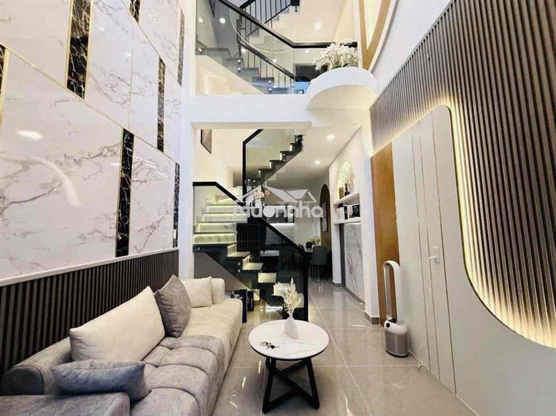 Nhà đẹp nguyễn kiệm, gò vấp hẻm xe hơi gần công viên gia định, 5 tỷ 5+