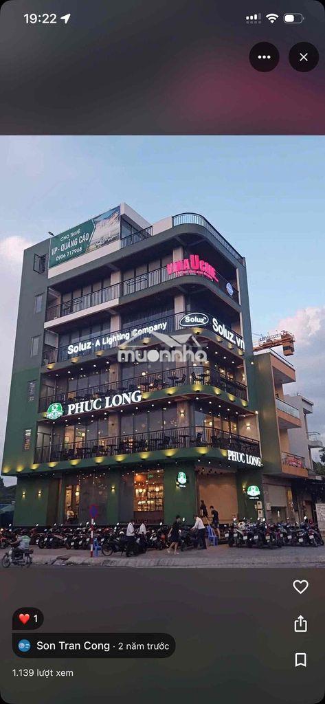 Cho thuê lầu 4 toà nhà lê trong tân.q tân phú -pccc- thang máy -16,5tr