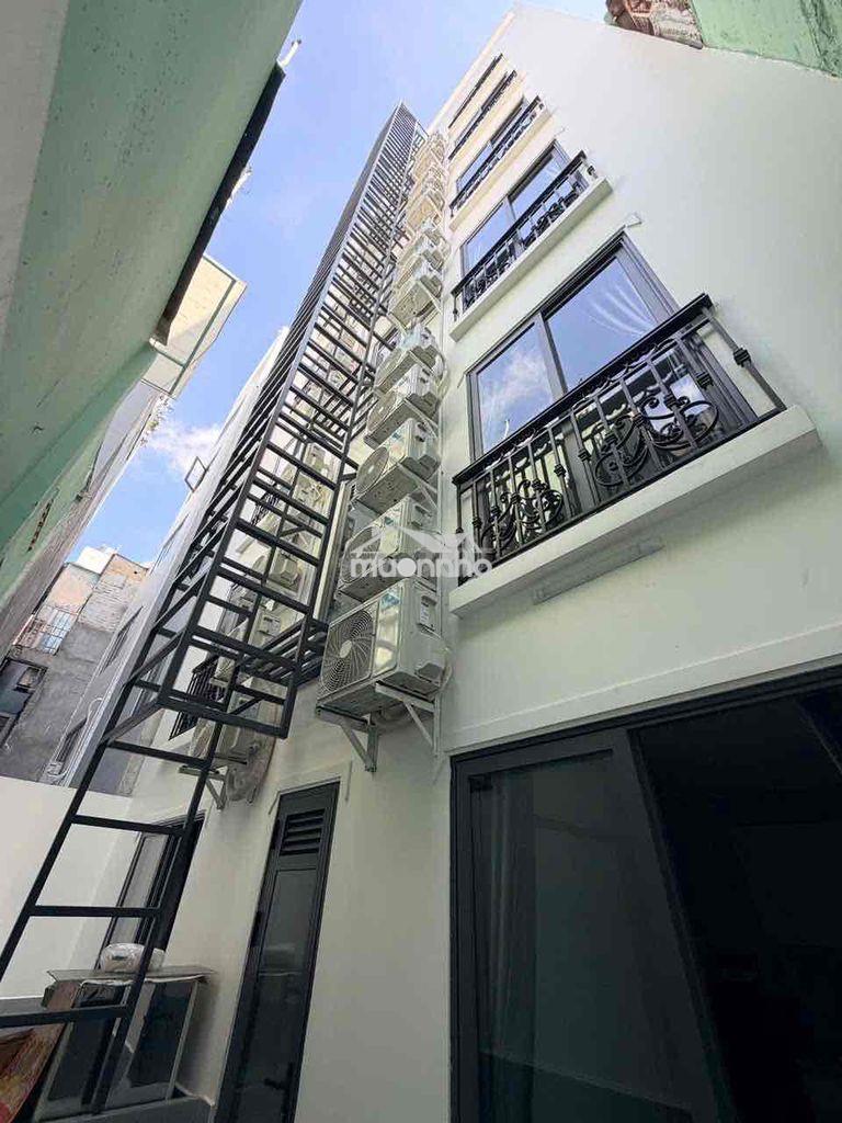 Bán toà nhà chdv xây mới 100% 199/57a1 lê quang định, p.gia định 8x21 - 3