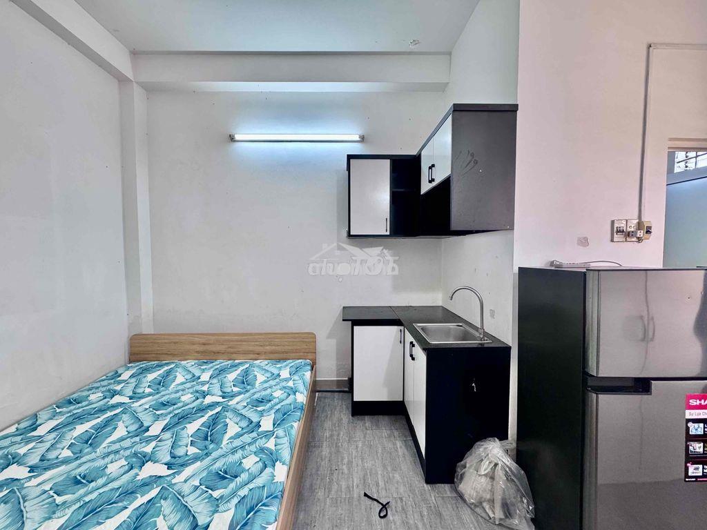 Siêu rẻ!! cho thuê studio 20m2 cửa sổ 2ng2xe ngay cmt8 cv lê thị riêng - 2