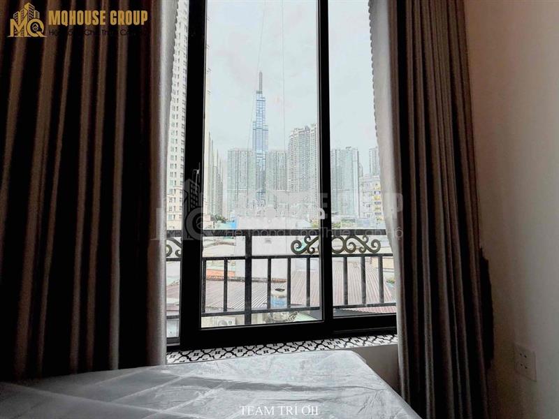 Căn hộ studio mới 100%, view landmark 81, ban công, hầm xe, thang máy