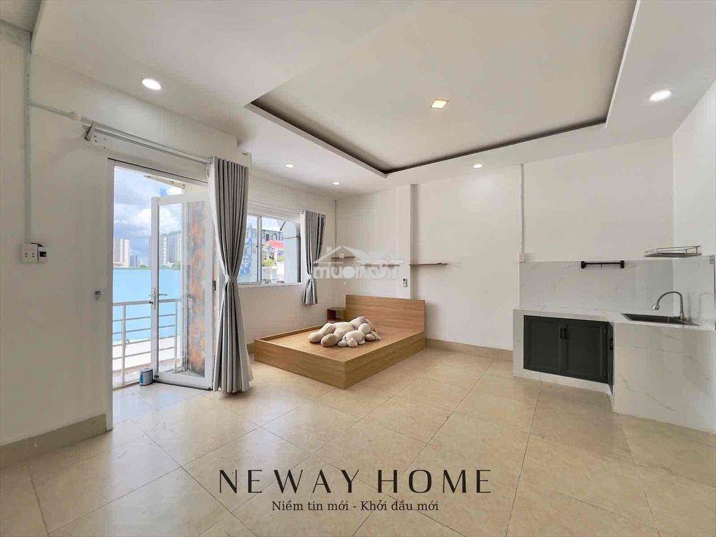 Studio rộng 35m2 - ban công full nội thất sát chợ rạch ông, cầu nguyễn - 2