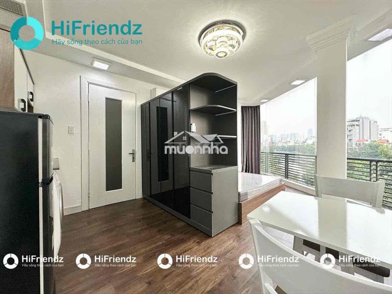 Cho thuê studio tách bếp - khu vực trường sa- full nt- cửa sổ trời lớn