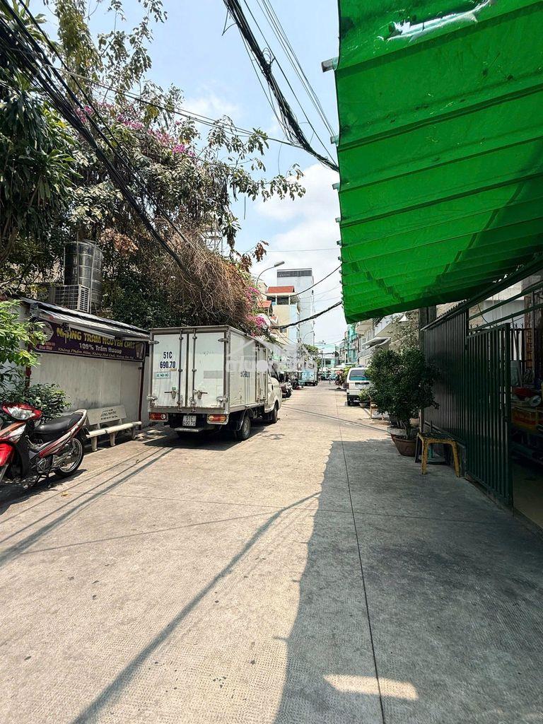 Hẻm đẹp gần mt và hẻm lớn nhà 4 tầng 2pn có sân thượng giá 4,9tỷ tl