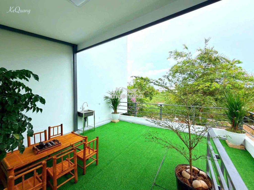 🌻Cho thuê nhà trệt mới có view lửng ban công chill kdc phú an - 3