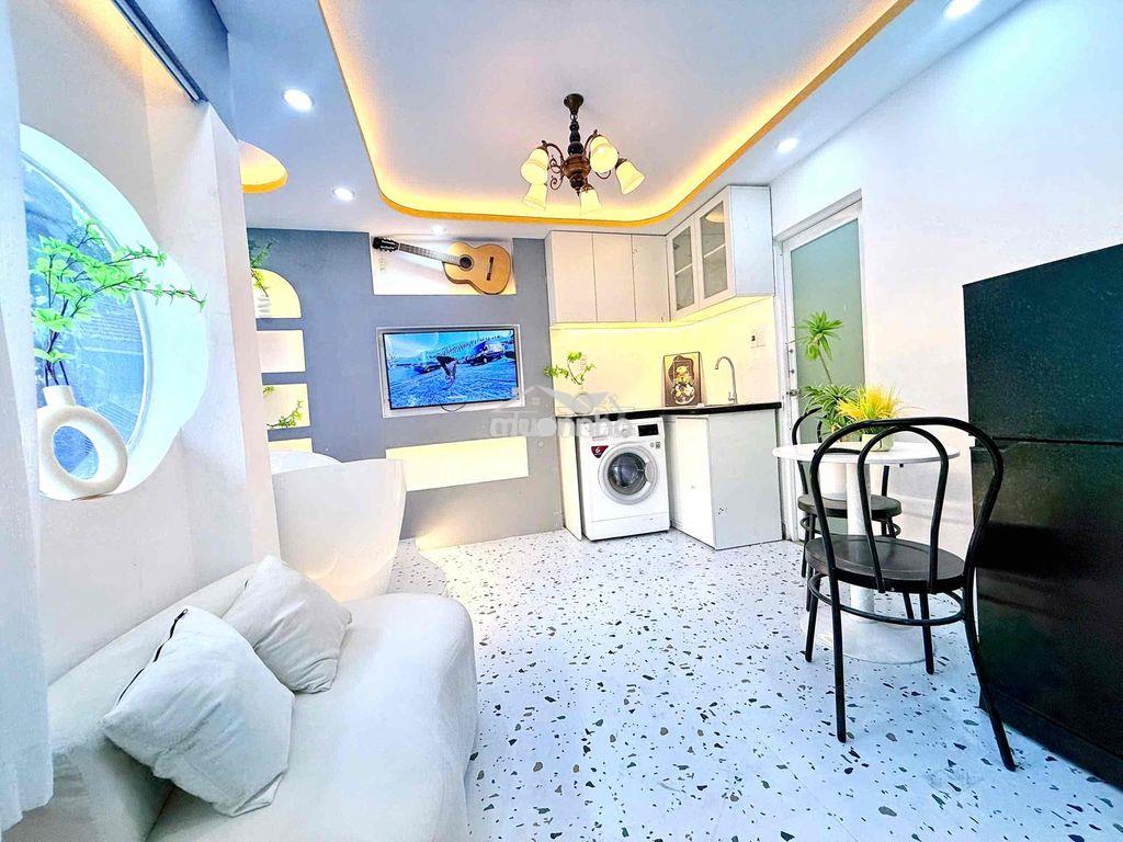 Căn hộ 1pn ban công máy giặt riêng 40m2 nguyễn thị minh khai quận 1 - 4