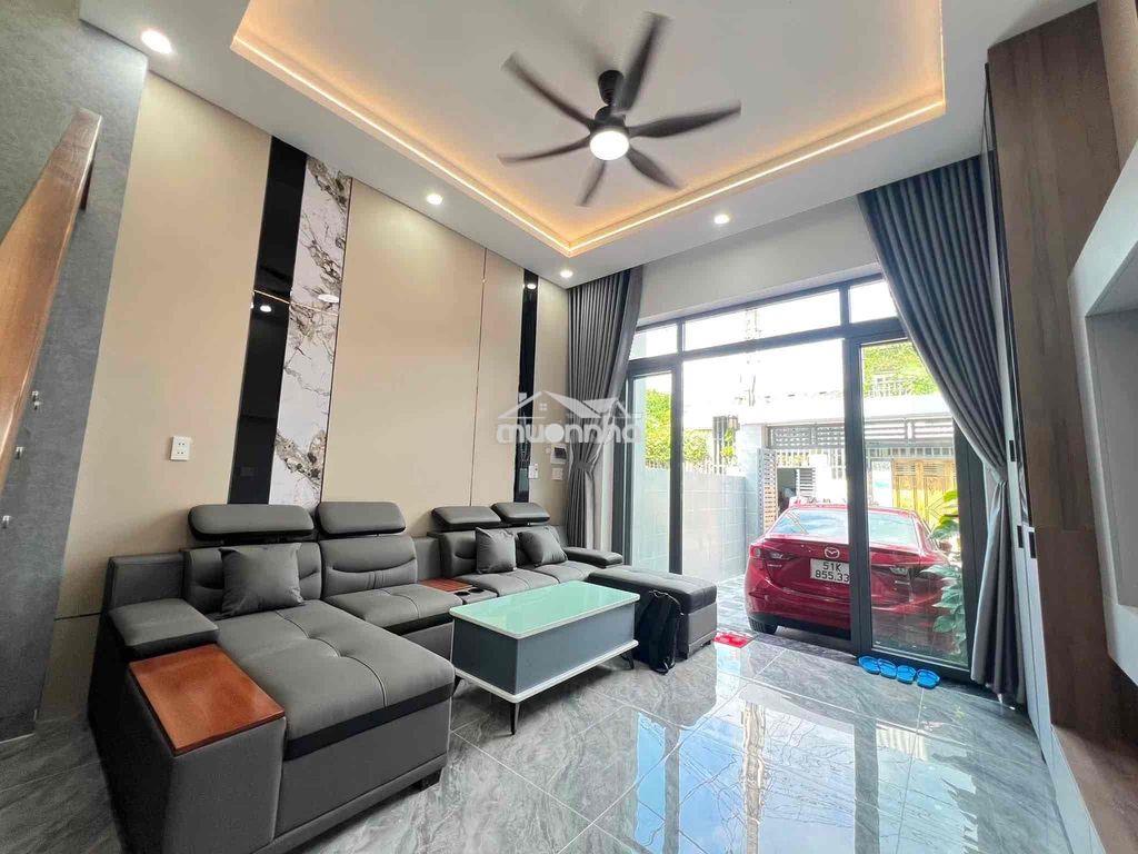 Bán nhà 1trêt 1 lầu phường phú hoà tdm mới 100% - 2