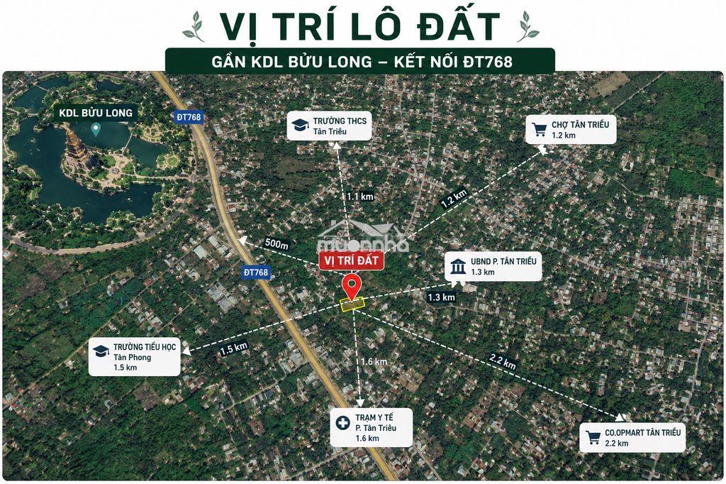 Sở hữu đất trung tâm chỉ từ 1,2 tỷ - 75m² full thổ cư - 3