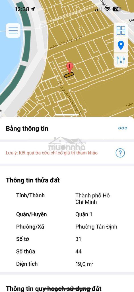 Bán nhà sát mặt tiền hoàng sa p.tân định q.1 - 2