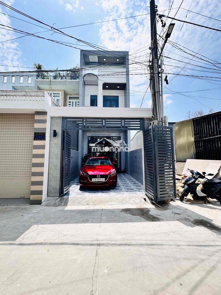 Bán nhà tdm - phú hoà 100% mới 4x30 - sân rộng - 2