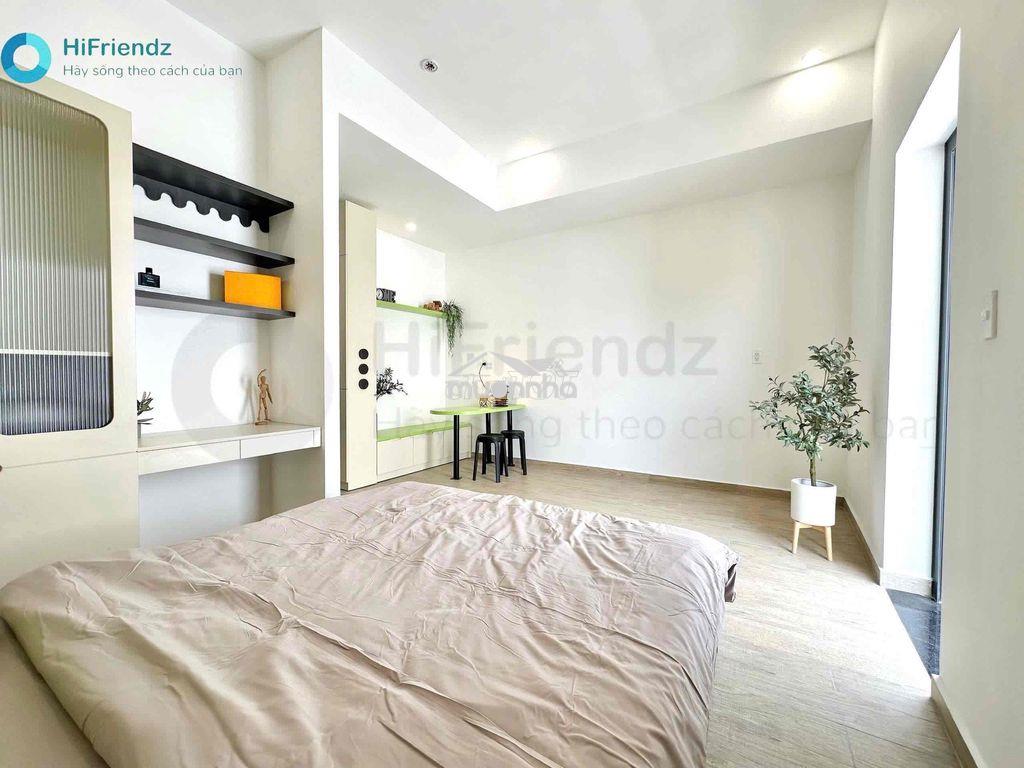 Căn studio - ban công bự bành ki - thoáng mát - full nội thất - 3