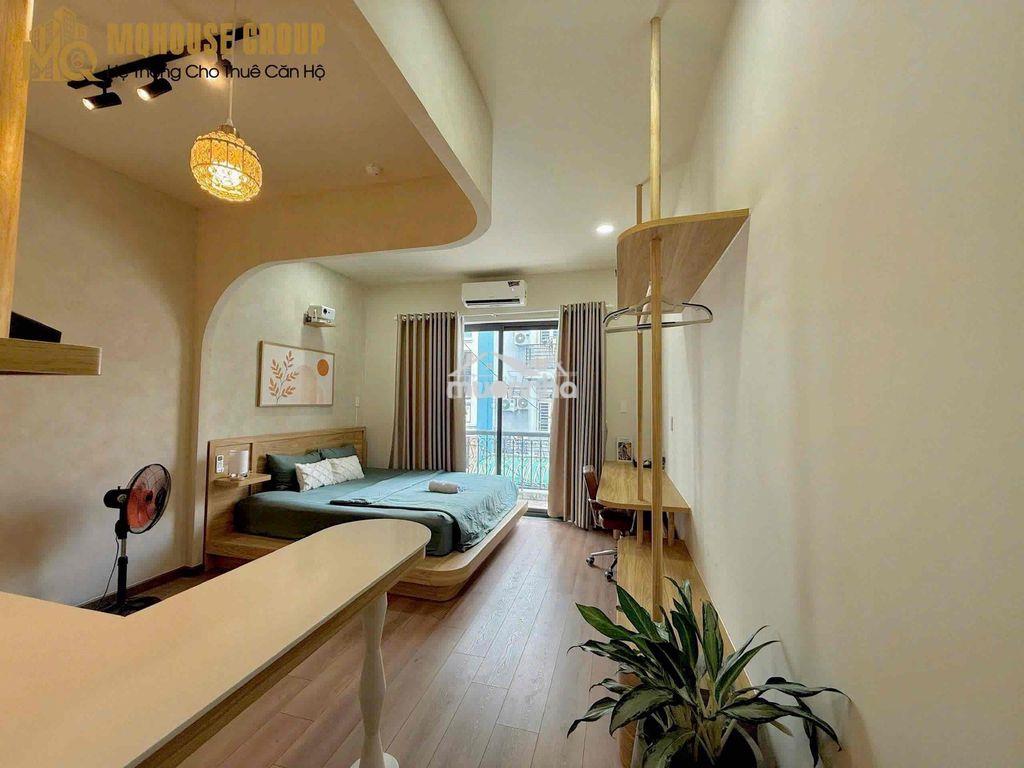 🏢 Cho thuê căn hộ studio tách bếp - mới 100% - ban công hướng đông - 3