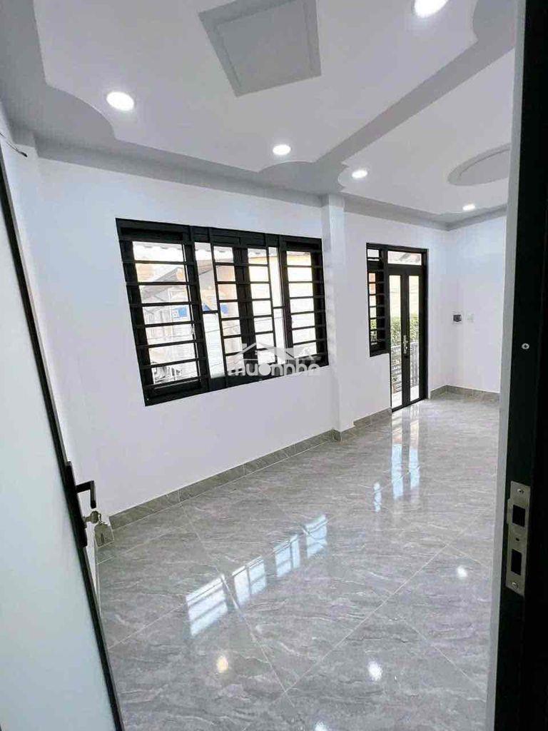 Cho thuê nhà mới đẹp 5,5m x 7m. 1tr,1lầu,2pn,2wc. thới an,q12, - 3