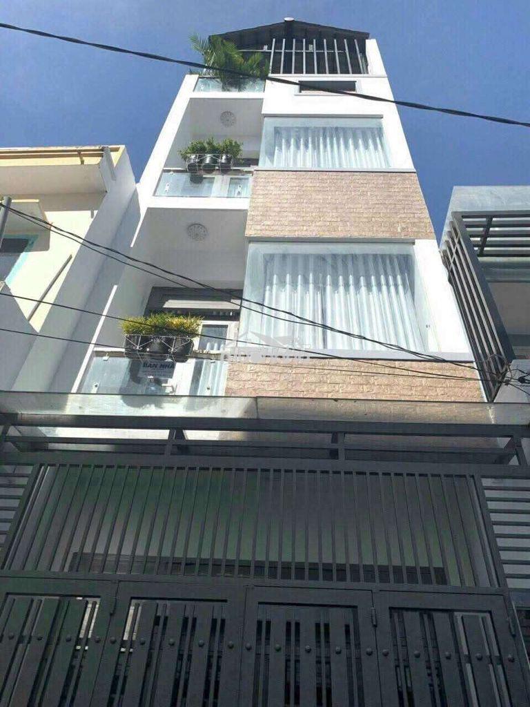 Cho thuê nhà hxh thống nhất p16 gv(4x11m)4 tầng 4pn3wc;giá 12trieu/th