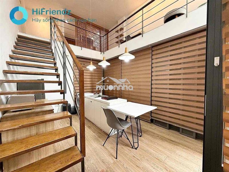 Cho thuê duplex ban công siêu bự full nội thất ngay cmt8 - q3