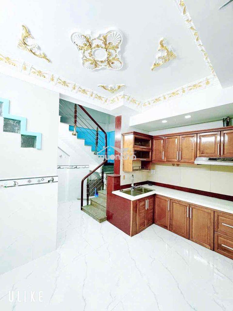 Nhà lê văn quới 3 lầu 4pn 4wc sân thượng, có nội thất - 4