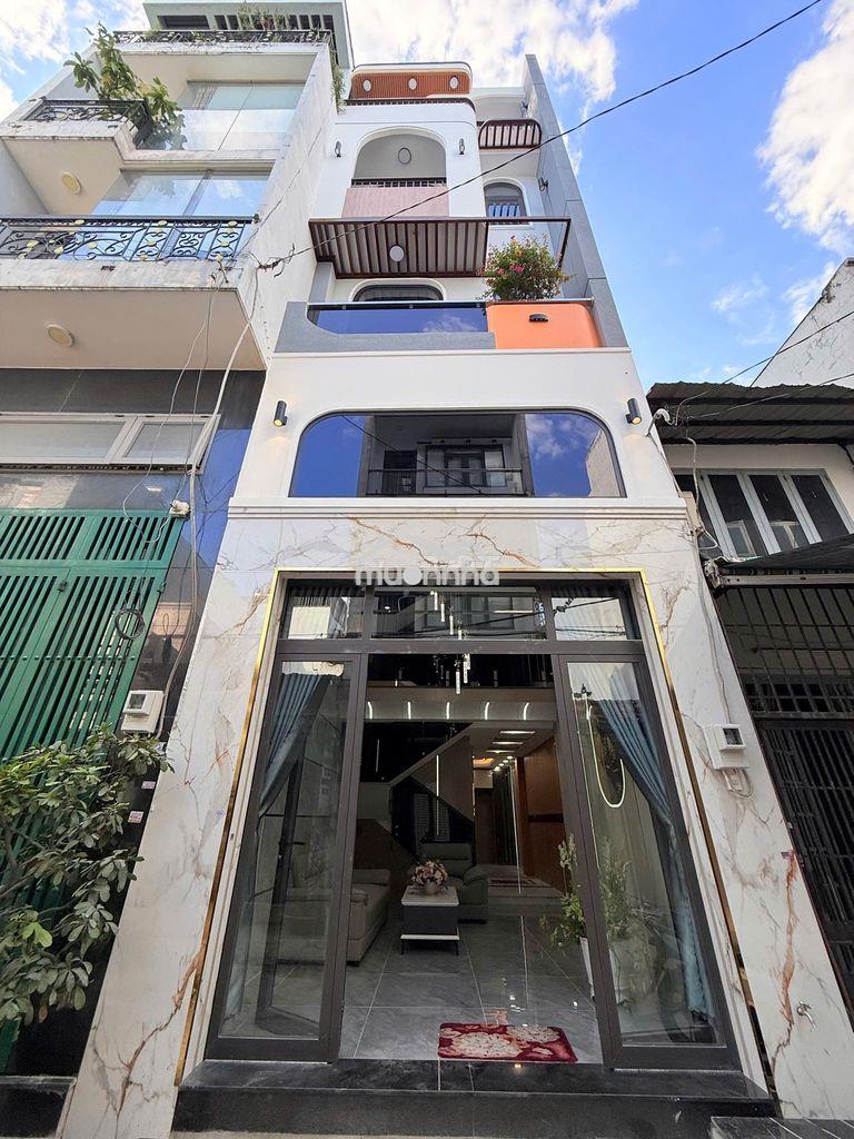 Nhà 53/15 đường số 5,dt:4x12m, 1 trệt,  lửng, 2 lầu, st giá 7,6 tỷ.