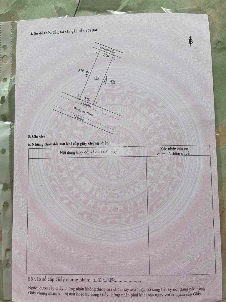 Bán lô đất  tái định cư tân hạnh  biên hoà - 2