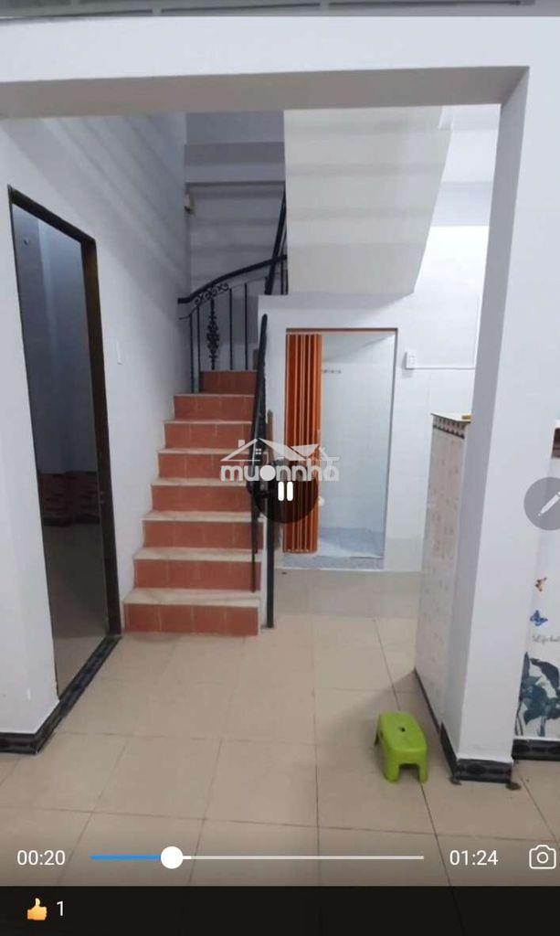 Hẻm bà hạt f9 q10 / dt : 6x6 nhà 2 lầu st - 3