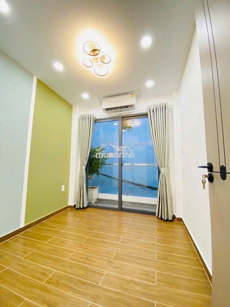 Nhà mới keng xà beng trệt 2 lầu ngay chợ vải tân bình - 3
