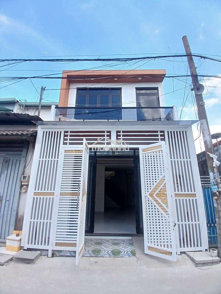 Bán nhà đẹp đường 6d gần cafe nova dt: 5m*12m 1t+ lầu 2pn 2w