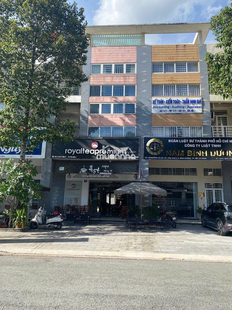 Bán nhà 2 mt kinh doanh 136 lê lợi, hoà phú 3, bình dương, tp. hcm