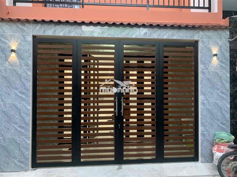 Cho thuê nhà luỹ bán bích phường phú thạnh : 4,3 x 17 m đúc 3 tấm