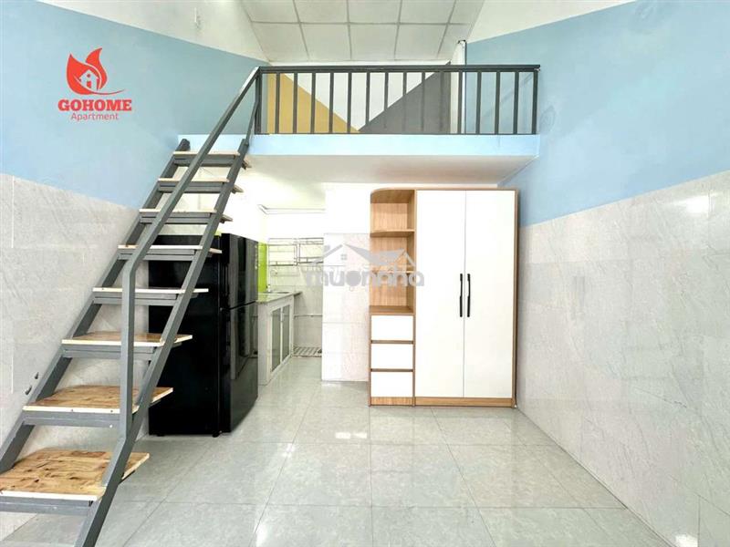 Phòng trọ gác cao full nội thất gần chợ đầu mối hốc môn, đh huflit