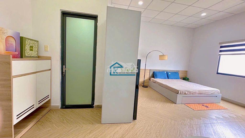 Cho thuê 1pn full nội thất 8tr/th, có thang máy khu cityland gò vấp - 4