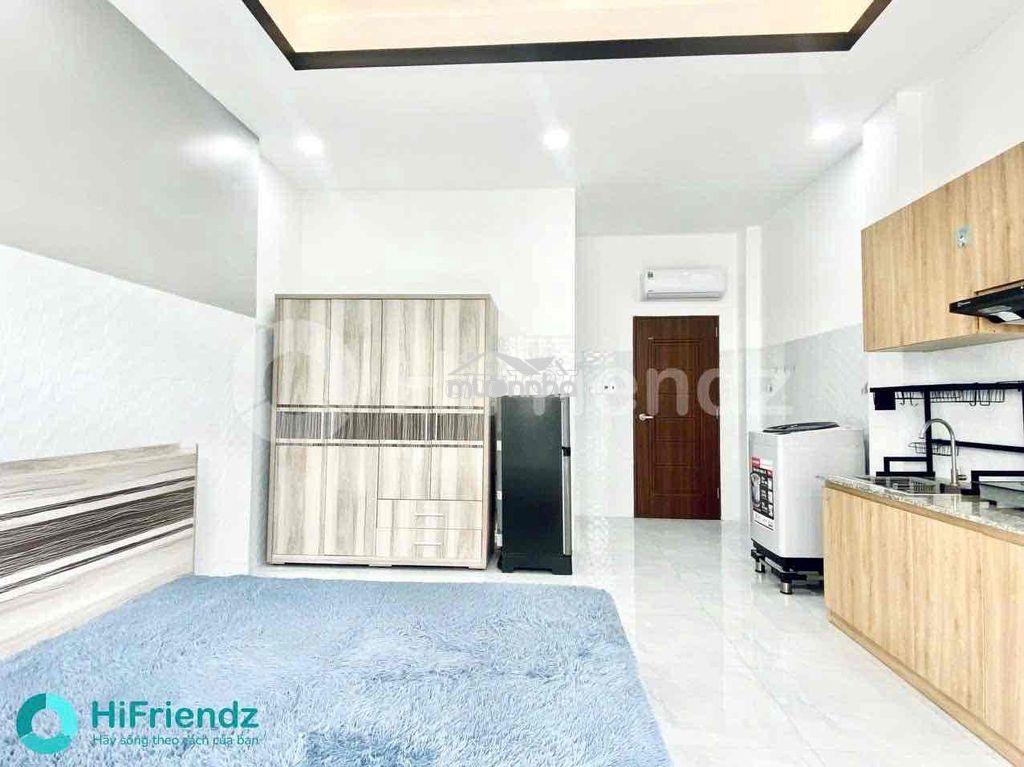Căn hộ mini full nội thất ban côg 32m2 bông sao q8 - 3