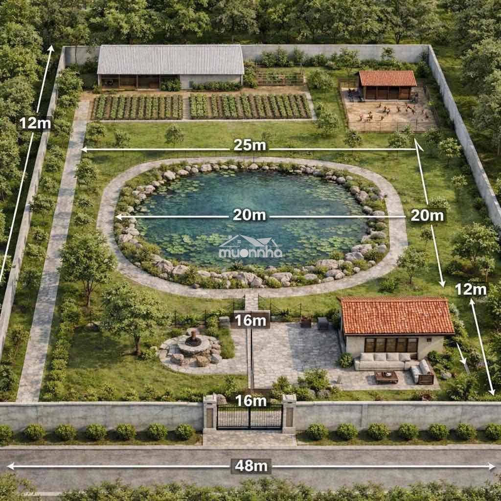Bán đất bình chánh 2000m2 kênh 5. sau trường tiểu học bình lợi - 4
