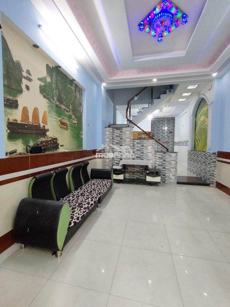 Bán nhà đẹp 4x16m, 3 tầng 4pn 5wc khu nhà lầu, hiệp thành 13 - q12 - 4