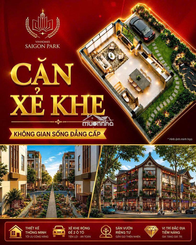 Căn xẻ khe hiếm - 80m2 - 4 tầng - giỏ hàng độc quyền - giá 7,24 tỷ - 2