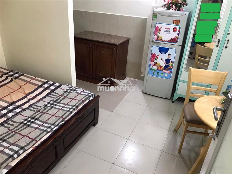 Phòng trọ đầy đủ nội thất cạnh chợ hoàng hoa thám, etwon cộng hoà