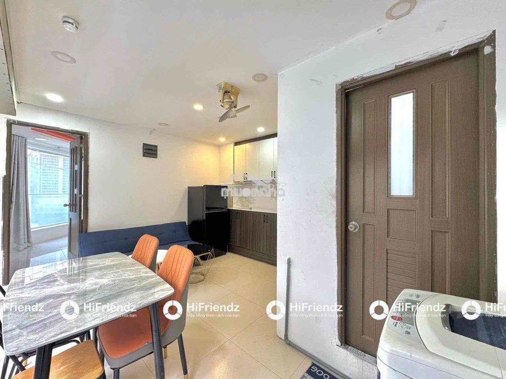 Căn hộ 1pn ban công - tách bếp full nội thất | thang máy ngay q10 - 2