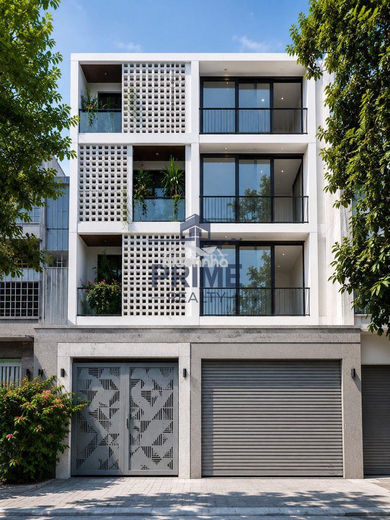 🏢 Cho thuê nhà khu sân bay * ngang 8m, trệt 3 lầu * vào sử dụng ngay