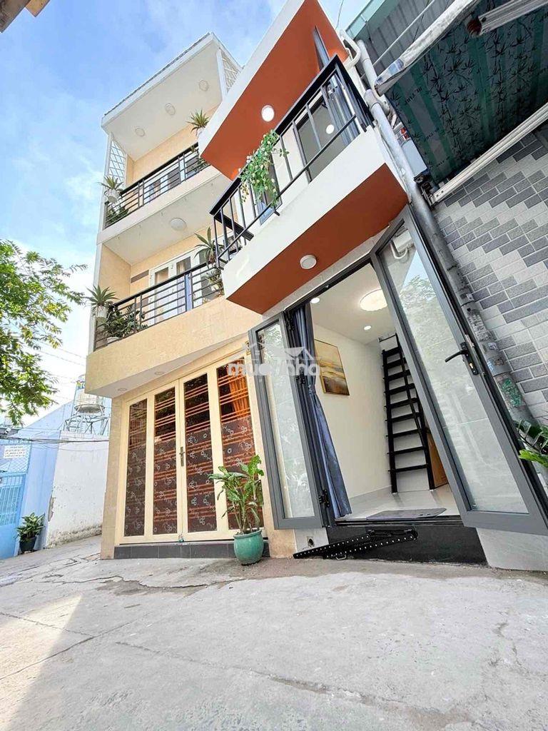 🏡 Nhà mới đẹp 2 tầng - hẻm xe hơi - sổ hồng riêng -