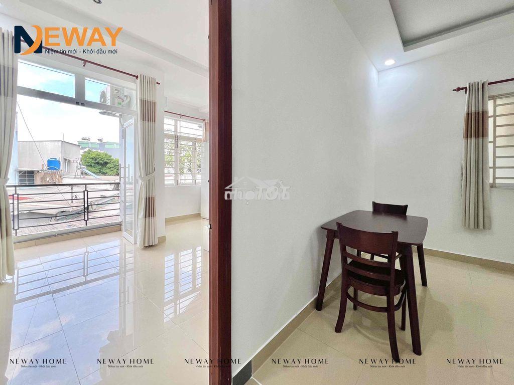 1pn tách bếp, ban công full nội thất gần công viên làng hoa, mới 100% - 4