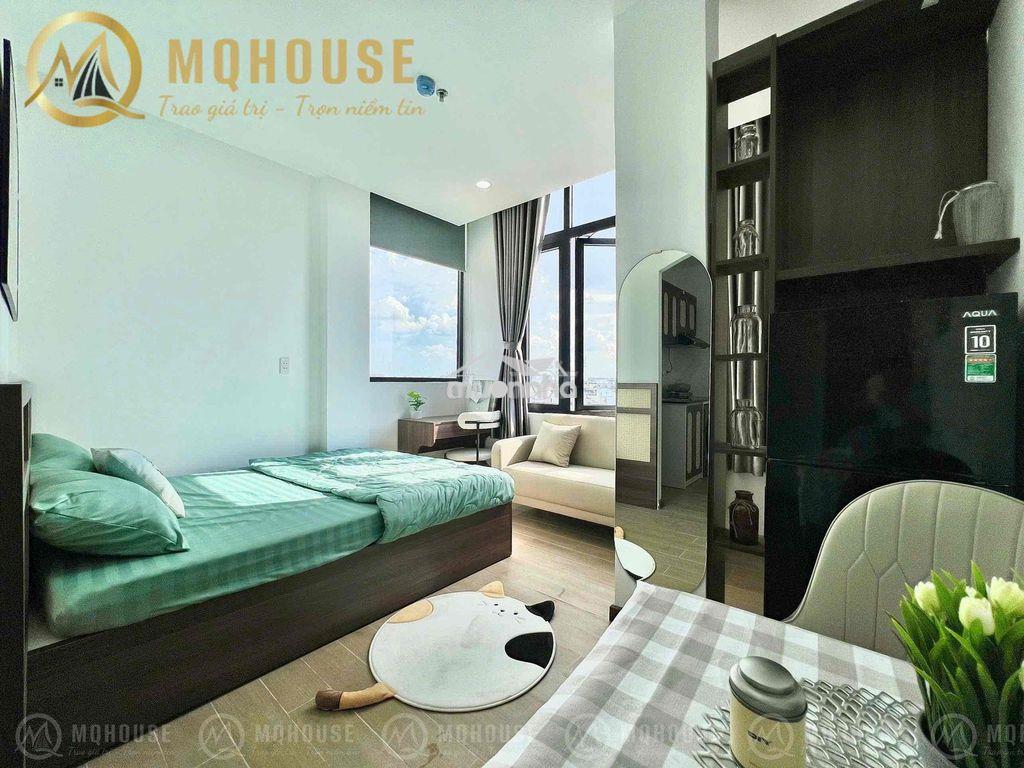 Thuê căn hộ 1pn tách bếp có cửa sổ ban công thoáng mát phú nhuận - 4