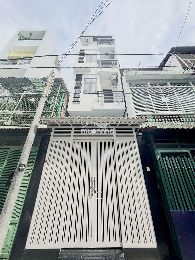 Cho thuê nhà 491/17d nguyễn đình chiểu q.3 4x16m 5t 16tr
