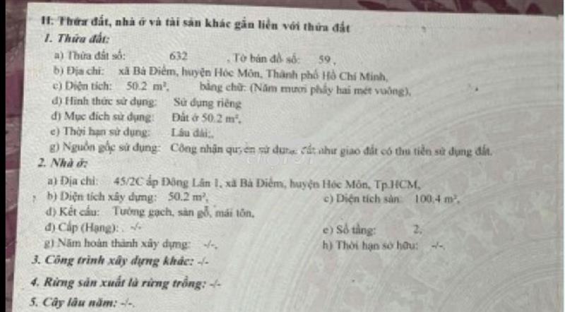 Chính chủ bán căn nhà kế bên bến xe an sương