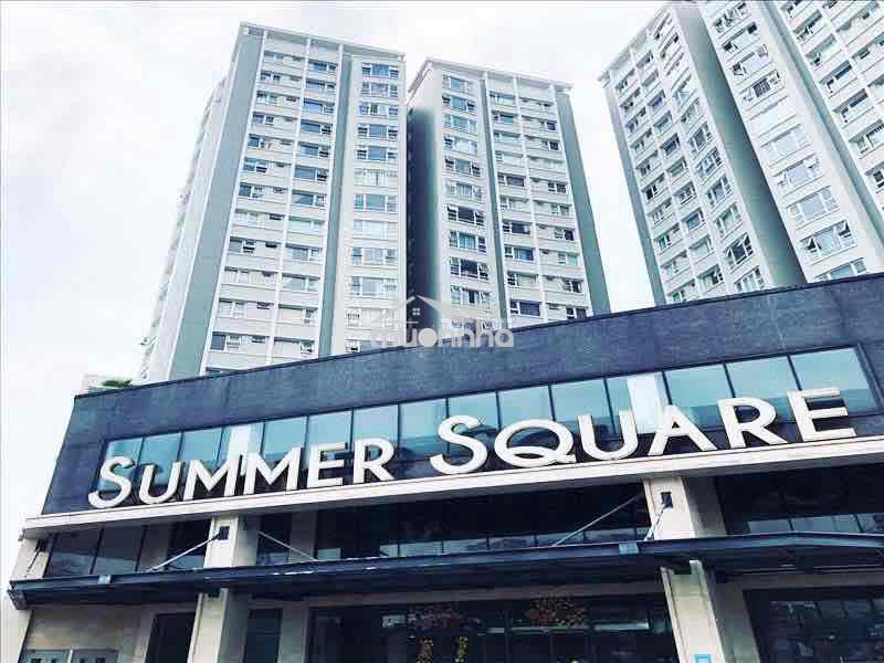 Bán căn hộ đẹp summer square - p.phú lâm q6 đã có sổ hồng - dt : 76m² - 2